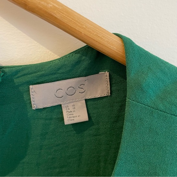 COS Emerald Green Dress - Picture 4 of 11